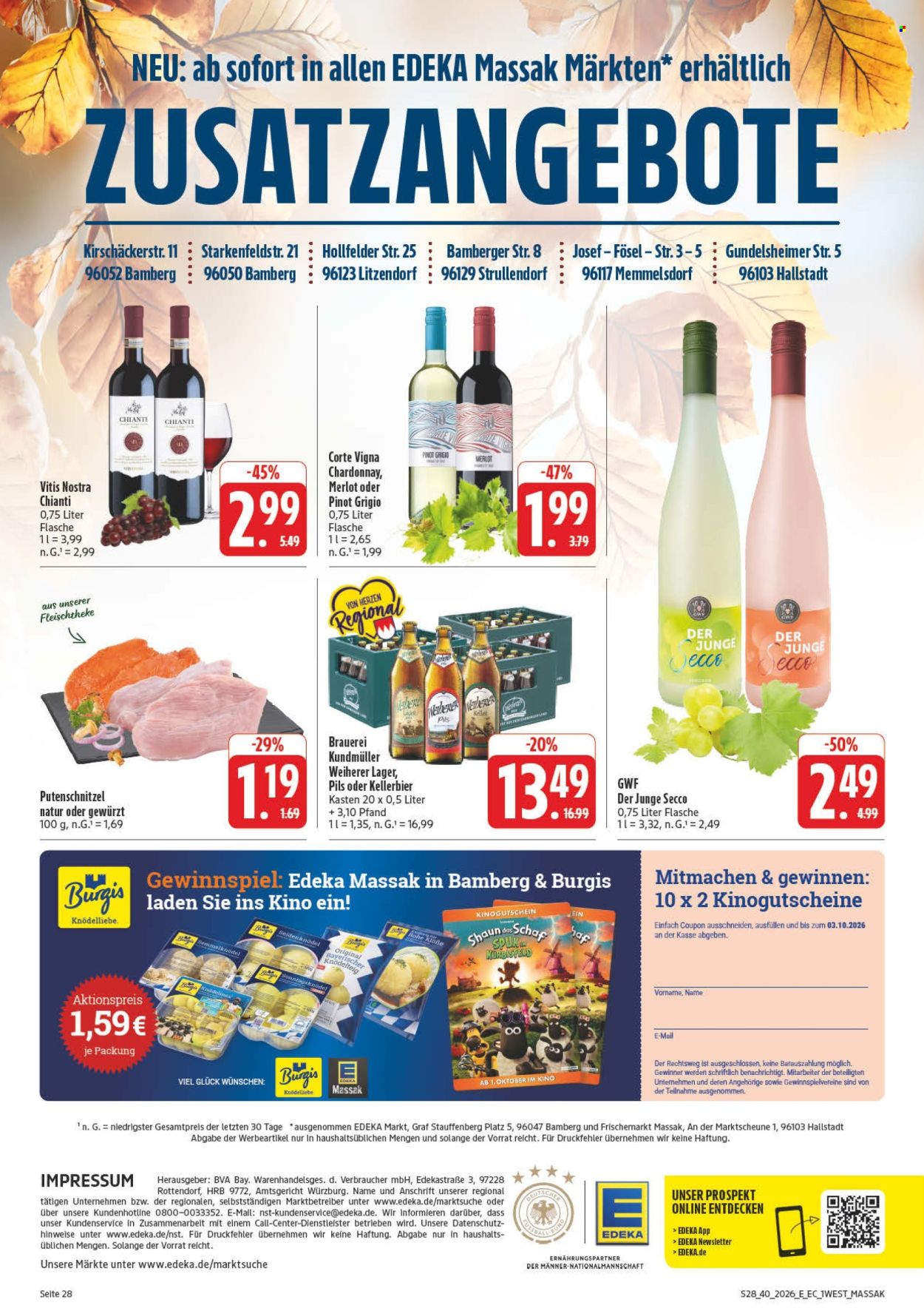 Edeka Prospekte  - 28.9.2026 - 2.10.2026. Seite 2