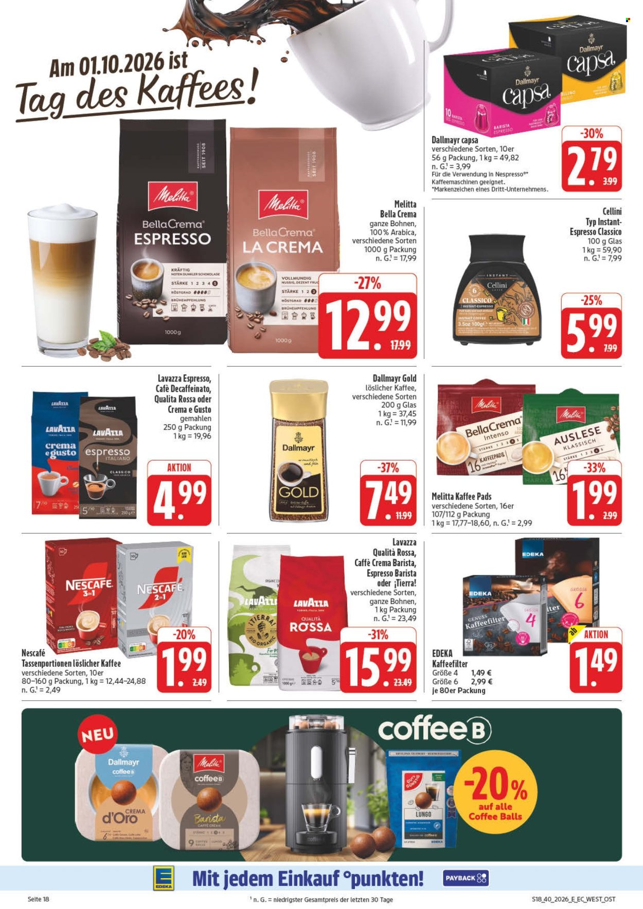 Edeka Prospekte  - 28.9.2026 - 2.10.2026. Seite 24