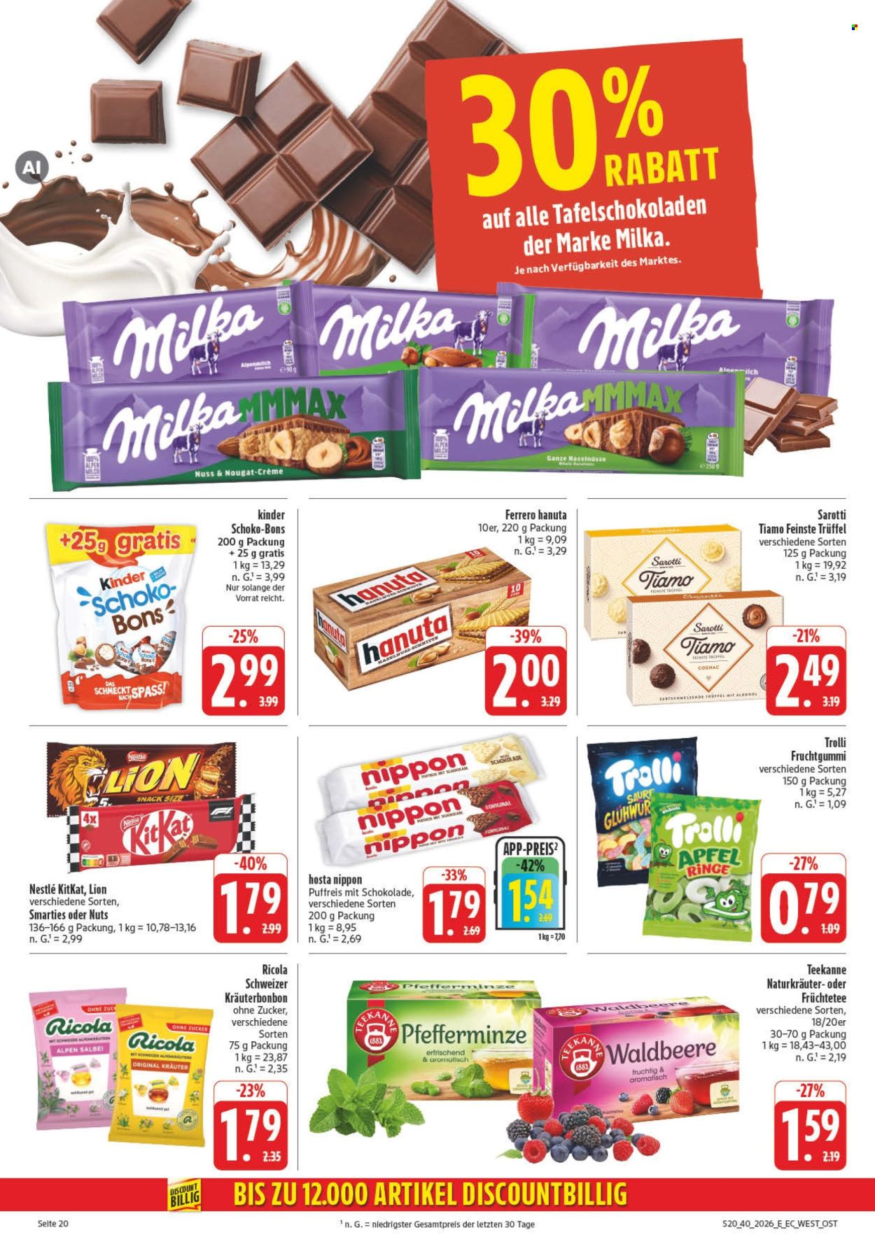 Edeka Prospekte  - 28.9.2026 - 2.10.2026. Seite 30