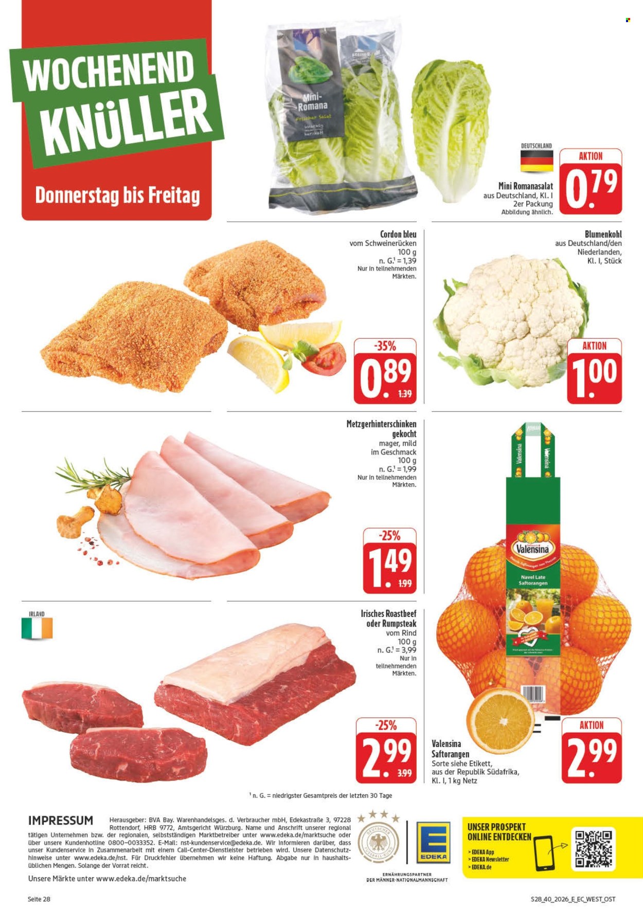 Edeka Prospekte  - 28.9.2026 - 2.10.2026. Seite 42