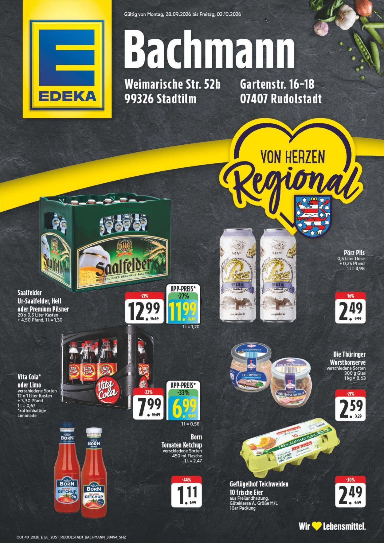 Edeka Prospekte  - 28.9.2026 - 2.10.2026. Seite 2