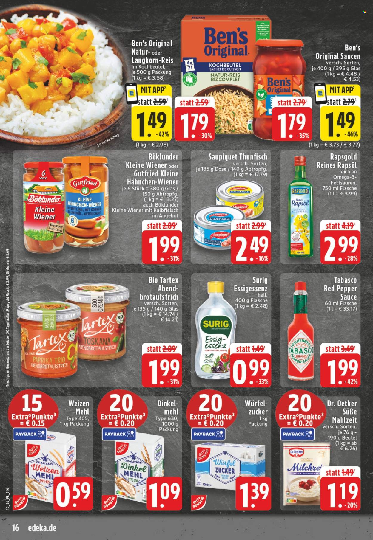 Edeka Prospekte  - 28.9.2026 - 2.10.2026. Seite 16