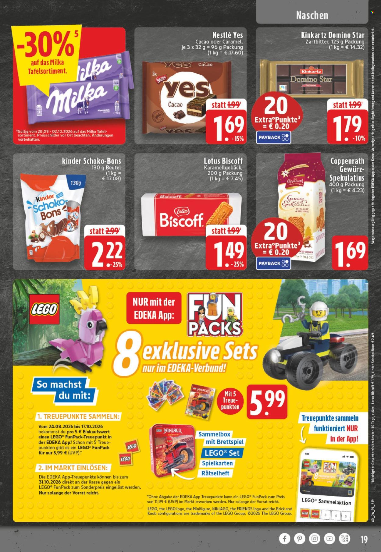 Edeka Prospekte  - 28.9.2026 - 2.10.2026. Seite 19