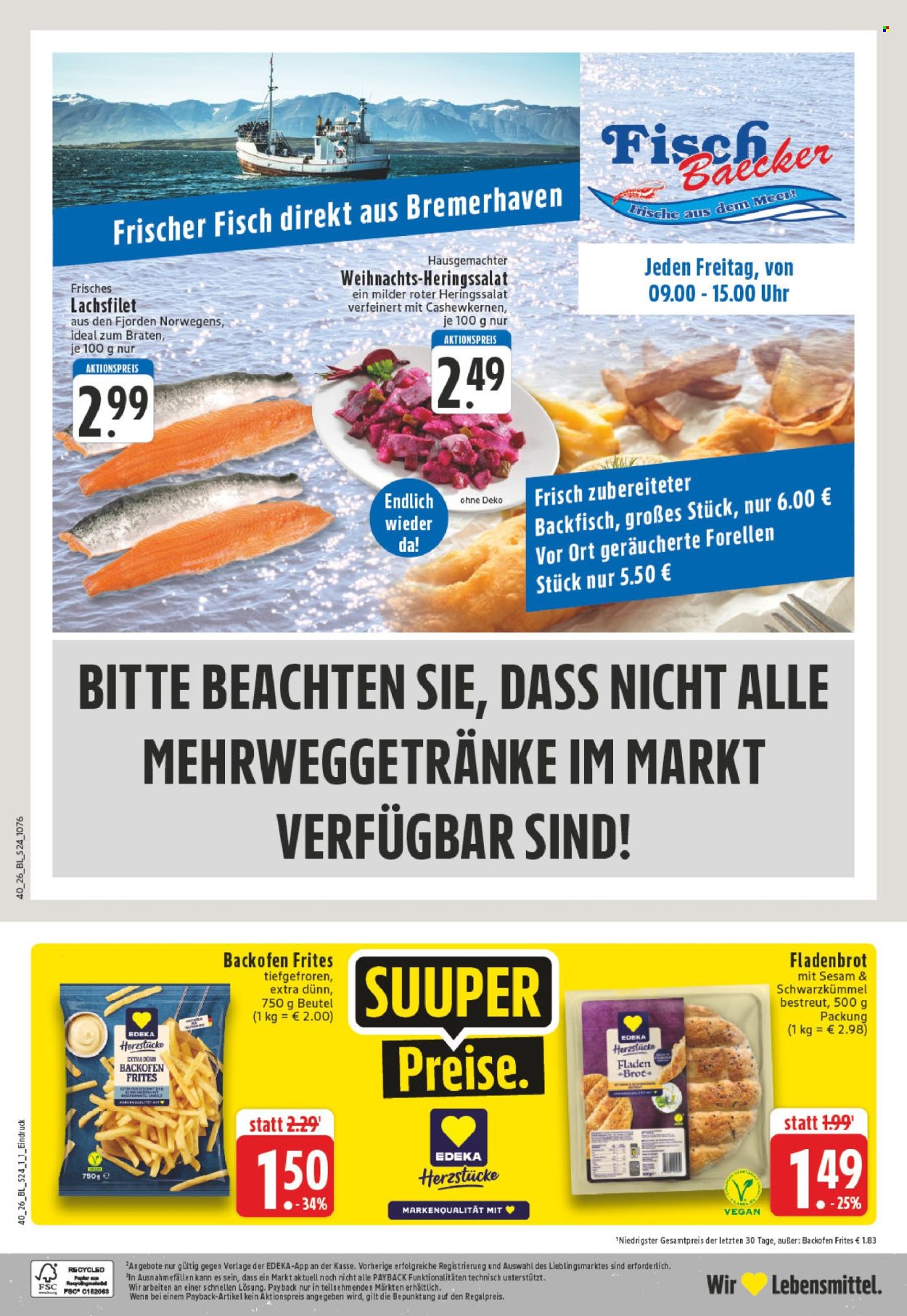 Edeka Prospekte  - 28.9.2026 - 2.10.2026. Seite 26