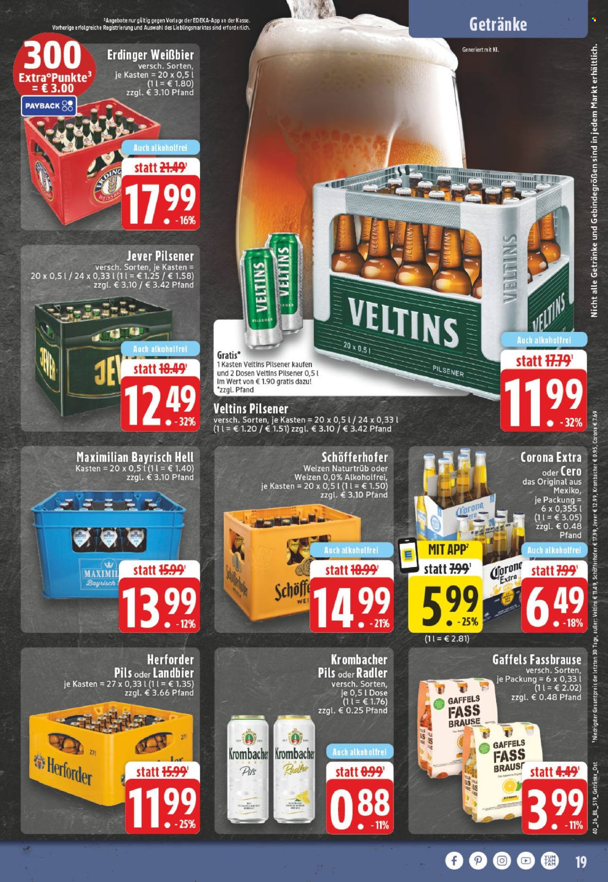 Edeka Prospekte  - 28.9.2026 - 2.10.2026. Seite 19