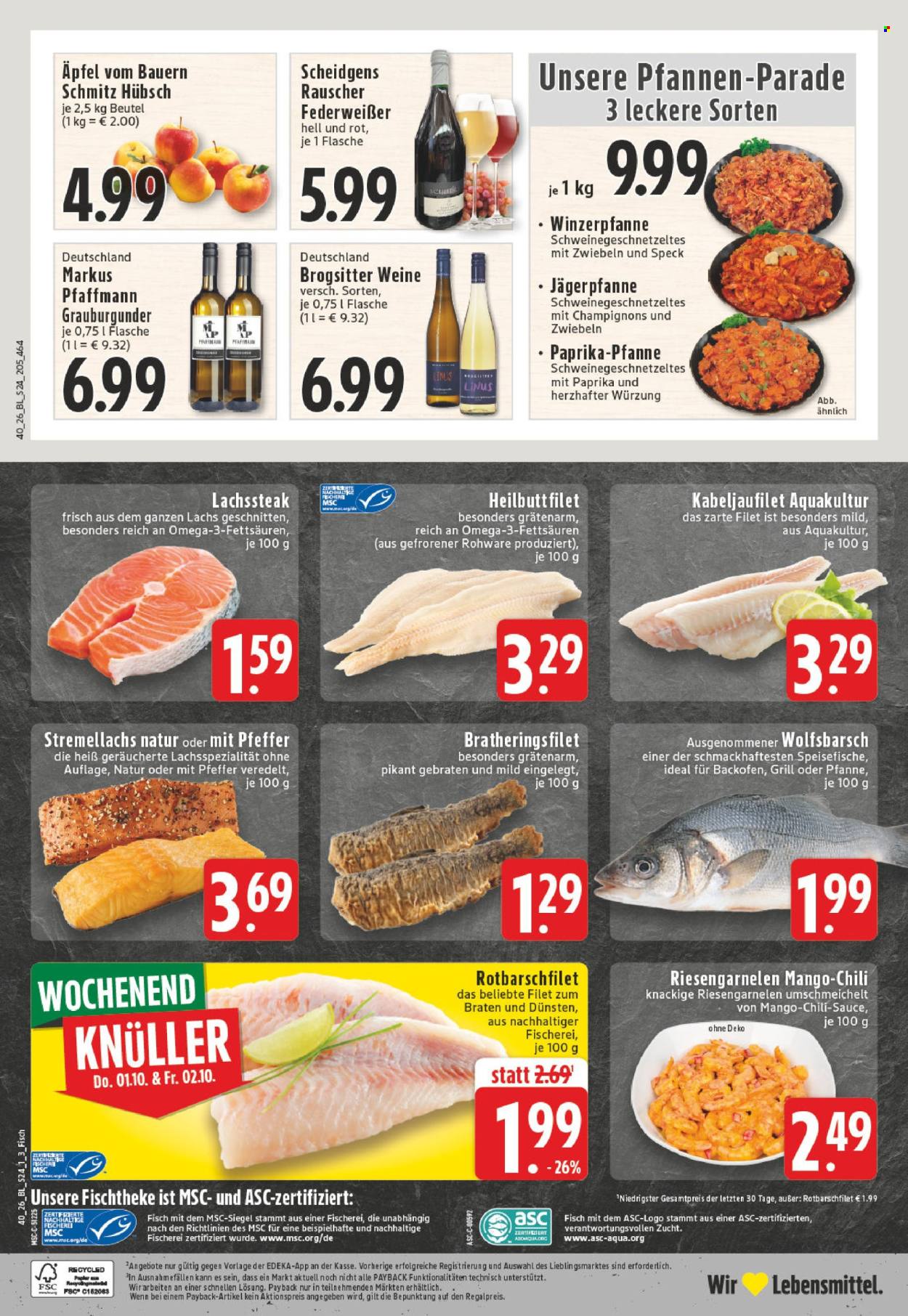 Edeka Prospekte  - 28.9.2026 - 2.10.2026. Seite 26