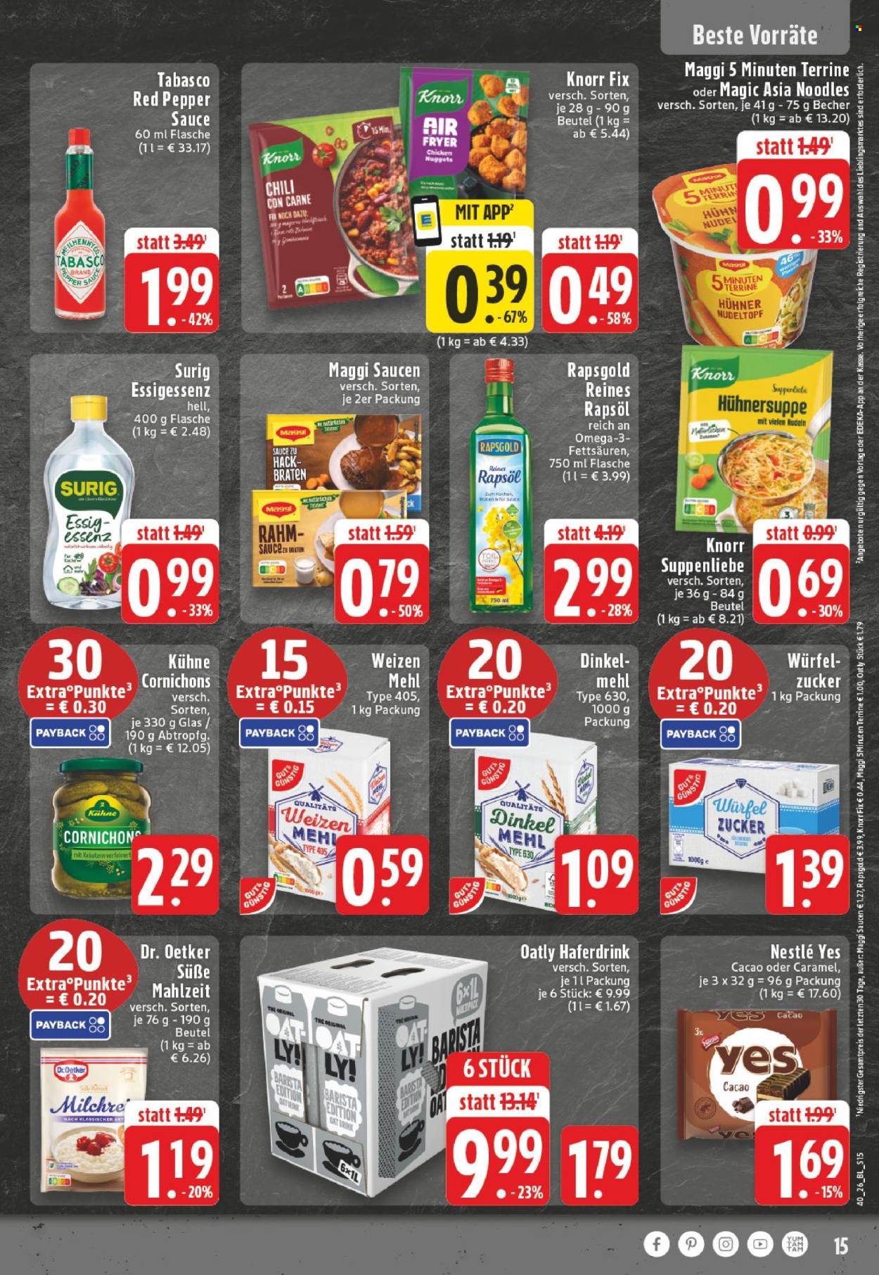 Edeka Prospekte  - 28.9.2026 - 2.10.2026. Seite 15