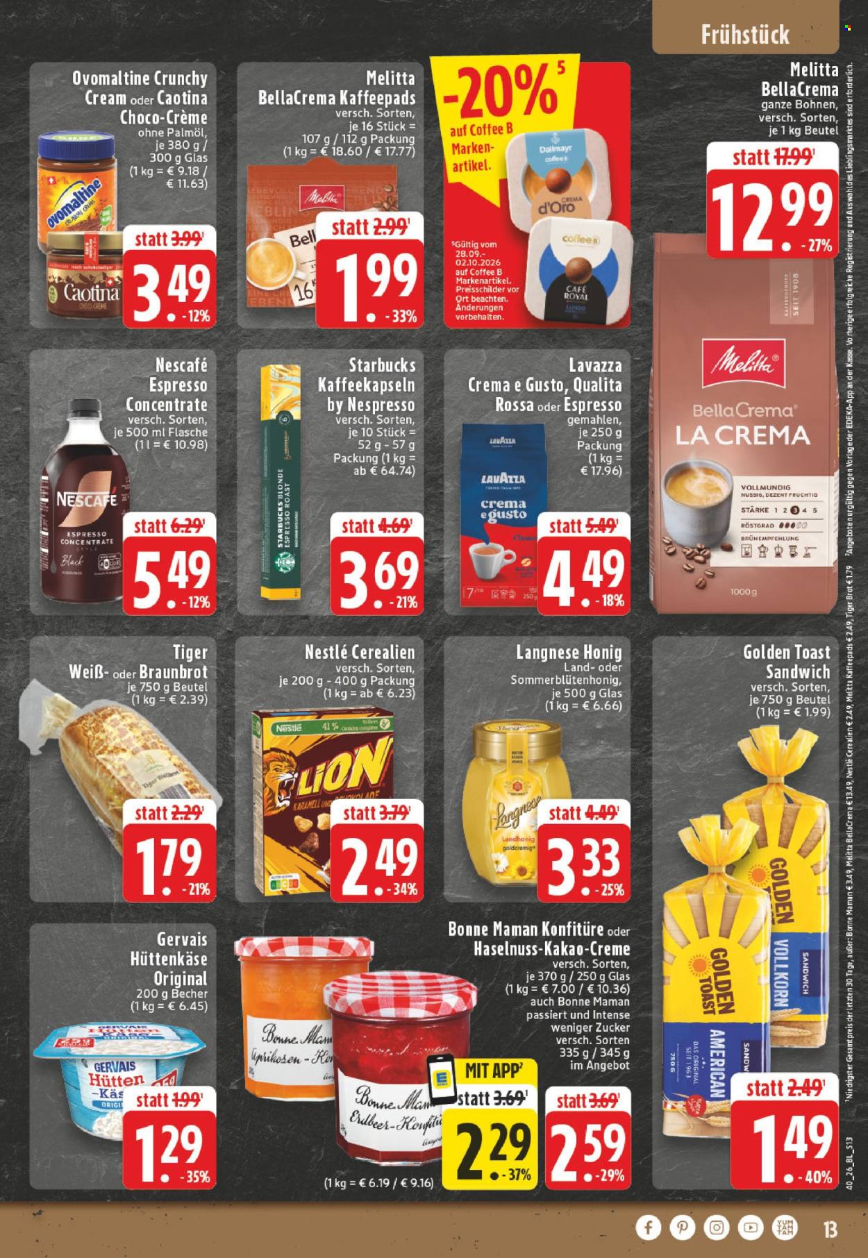 Edeka Prospekte  - 28.9.2026 - 2.10.2026. Seite 13