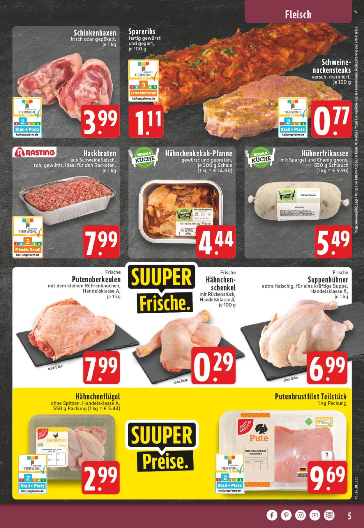 Edeka Prospekte  - 28.9.2026 - 2.10.2026. Seite 5