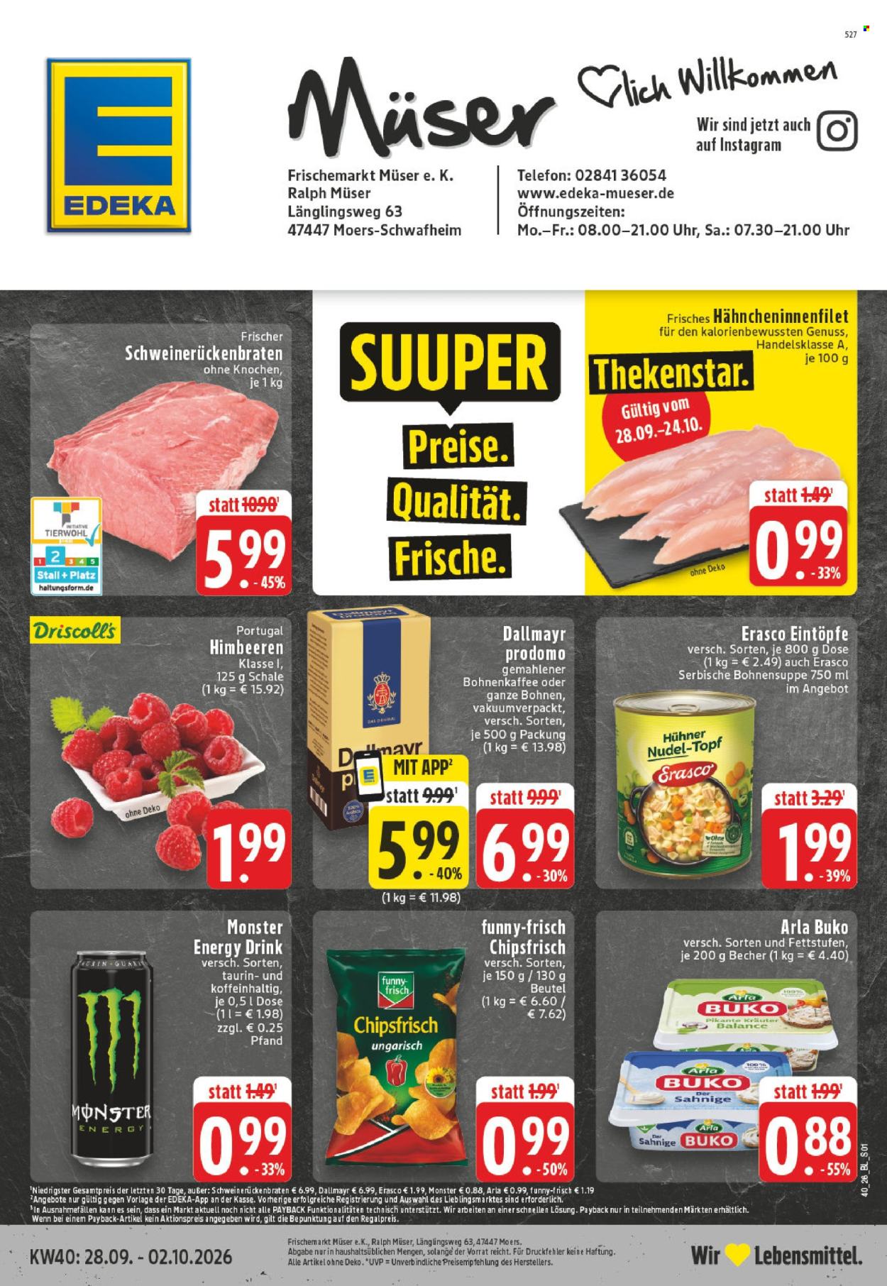 Edeka Prospekte  - 28.9.2026 - 2.10.2026. Seite 1
