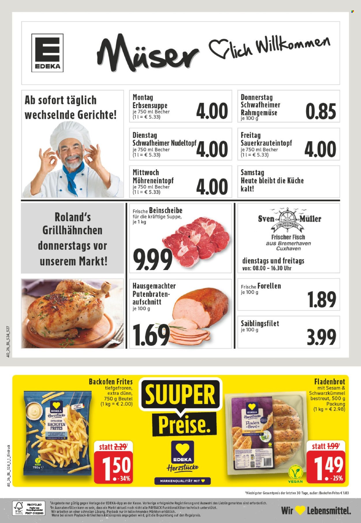Edeka Prospekte  - 28.9.2026 - 2.10.2026. Seite 26