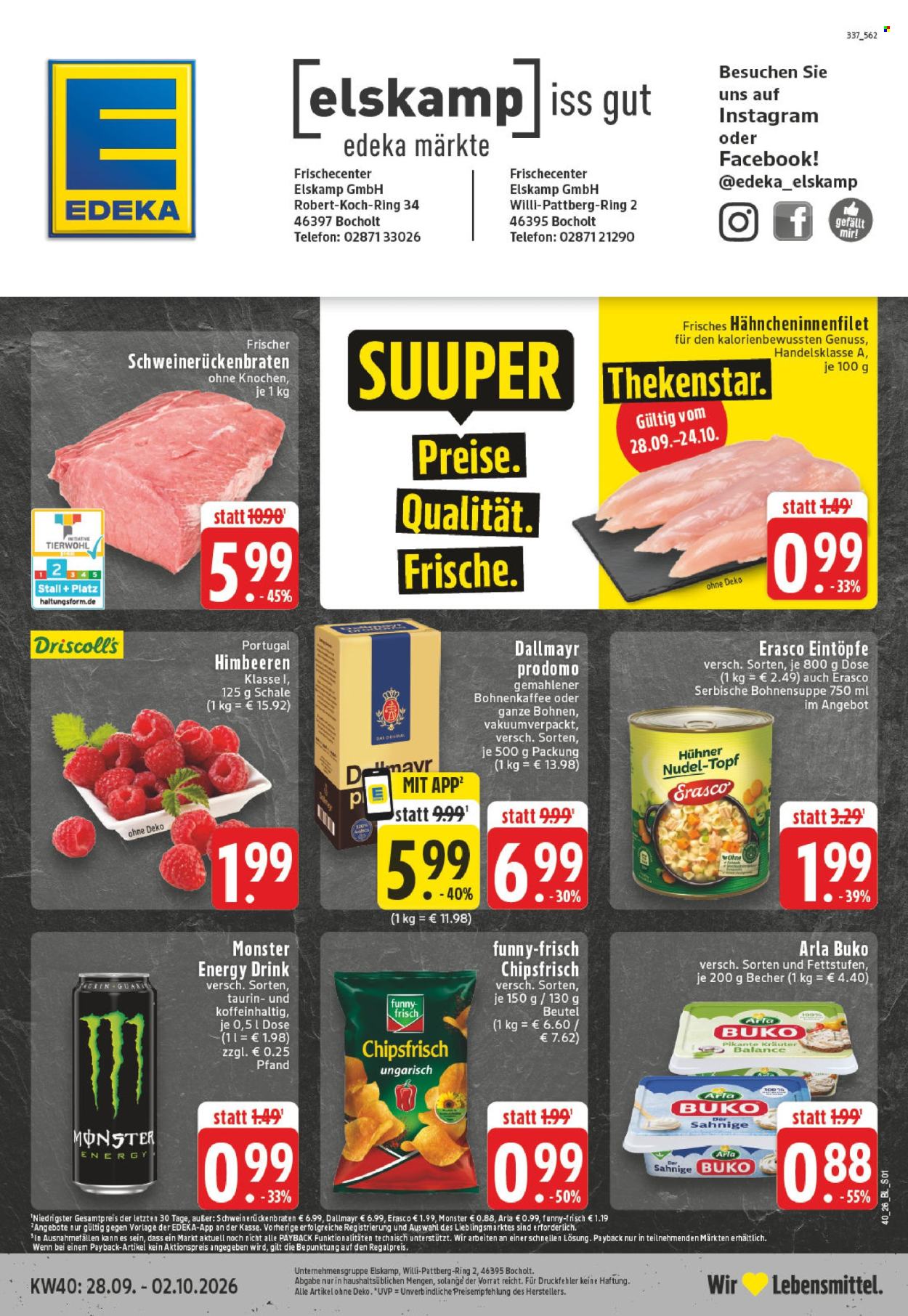 Edeka Prospekte  - 28.9.2026 - 2.10.2026. Seite 1