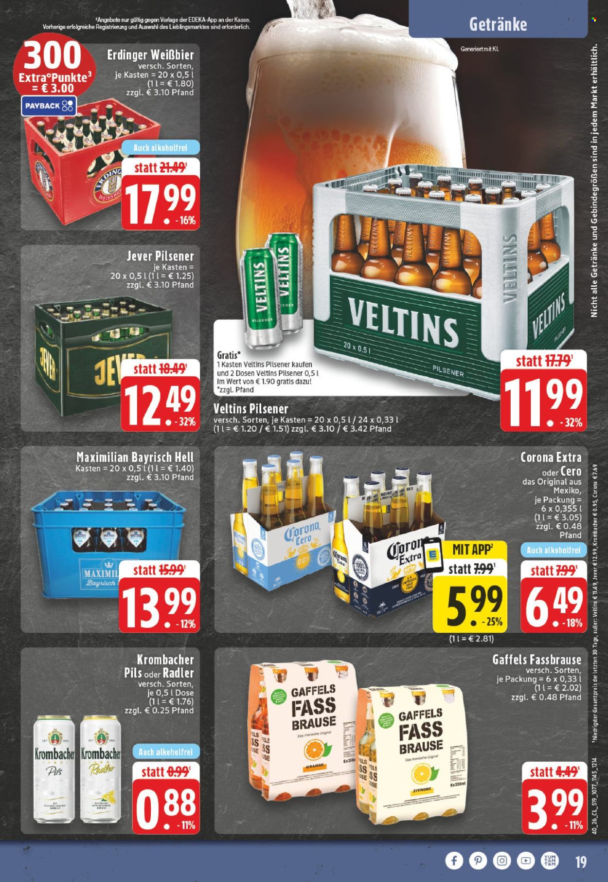 Edeka Prospekte  - 28.9.2026 - 2.10.2026. Seite 19
