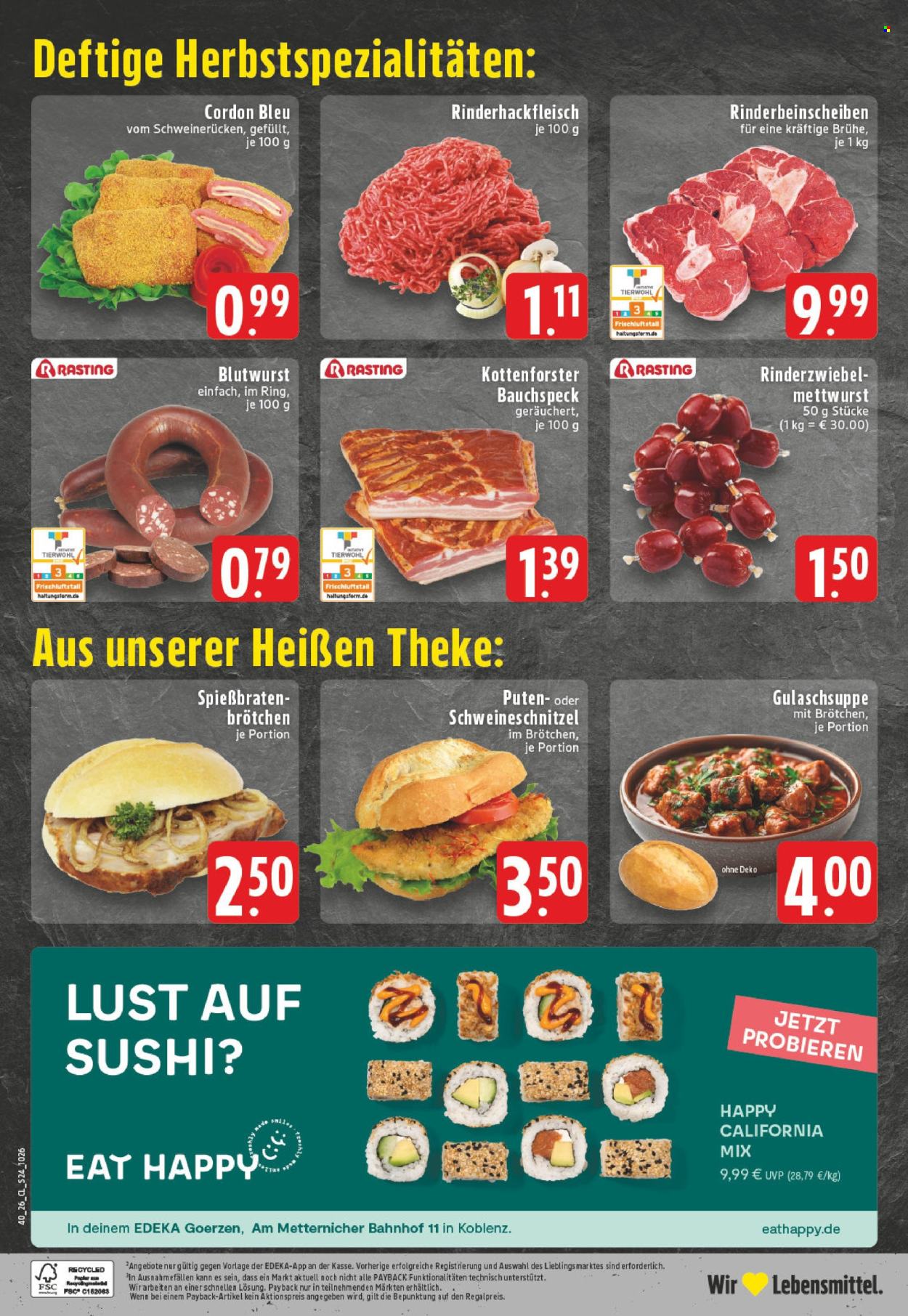 Edeka Prospekte  - 28.9.2026 - 2.10.2026. Seite 26