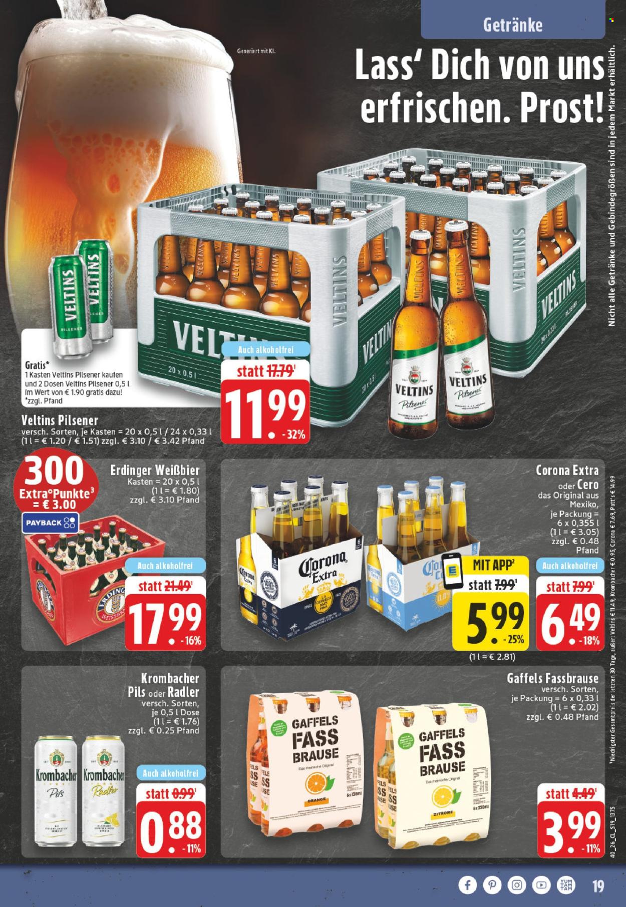 Edeka Prospekte  - 28.9.2026 - 2.10.2026. Seite 19