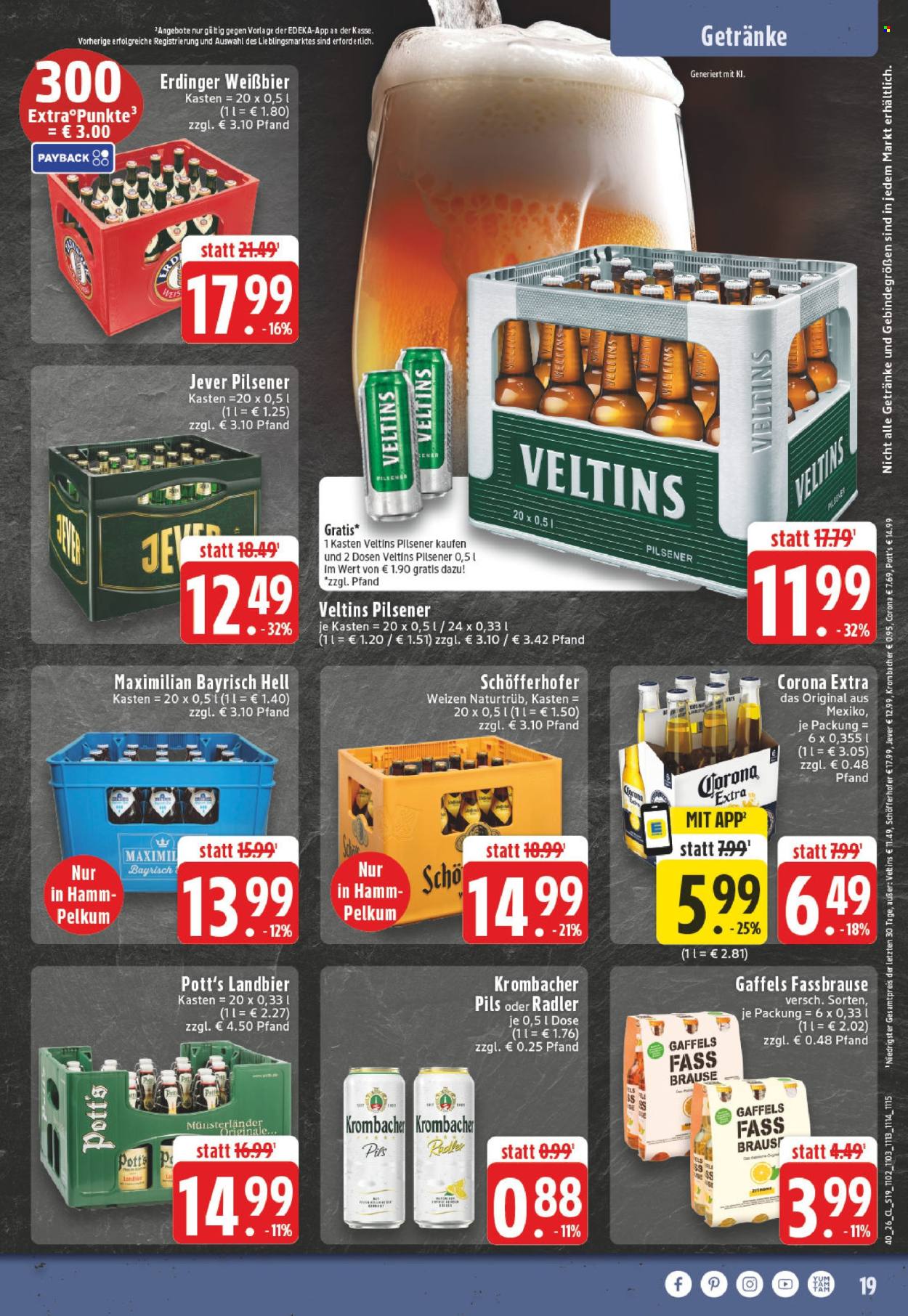 Edeka Prospekte  - 28.9.2026 - 2.10.2026. Seite 19