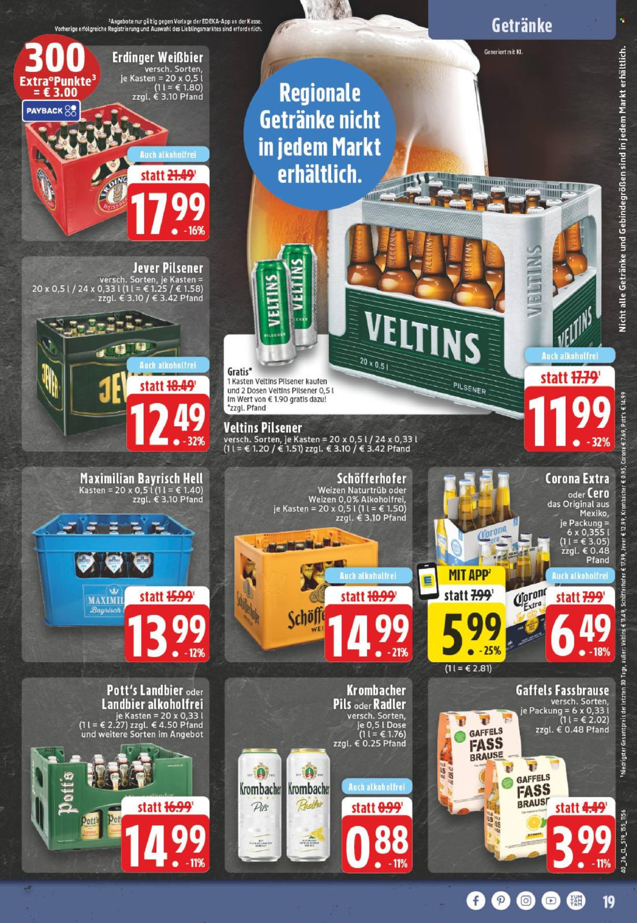 Edeka Prospekte  - 28.9.2026 - 2.10.2026. Seite 19