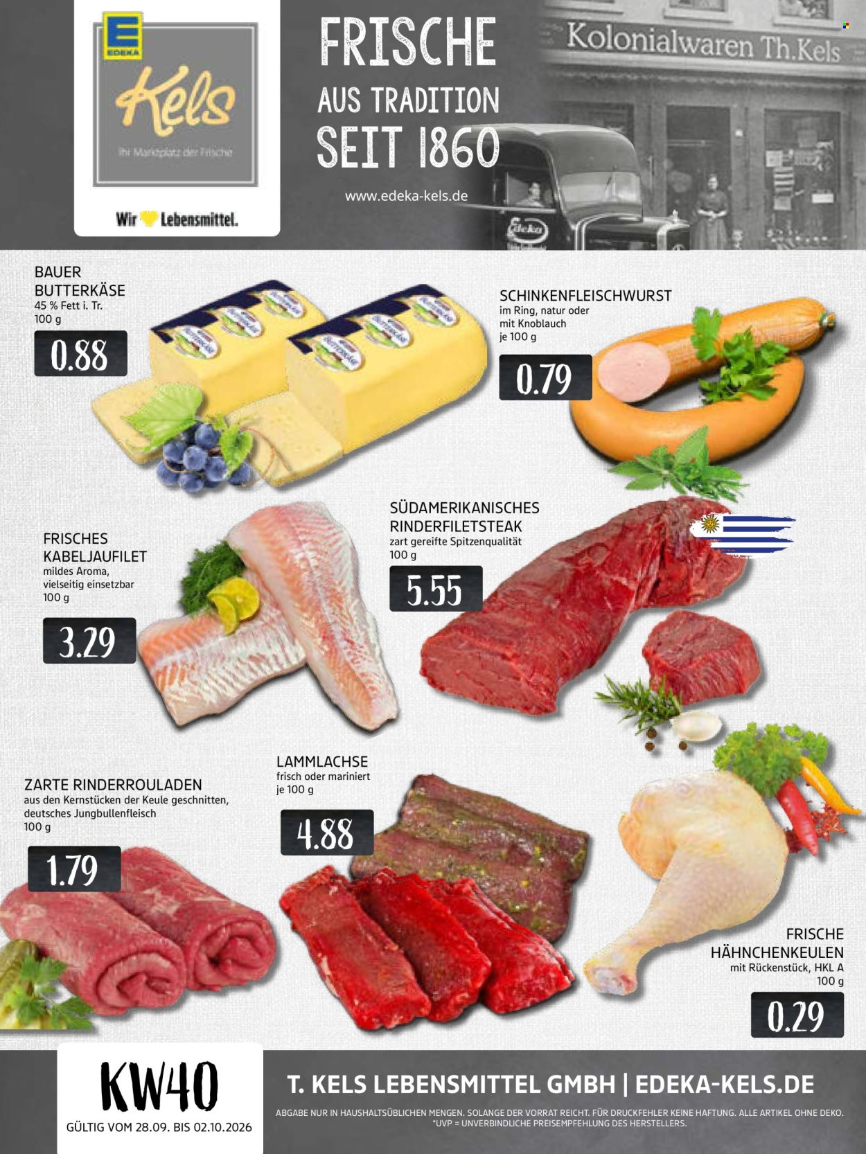 Edeka Prospekte  - 28.9.2026 - 2.10.2026. Seite 1
