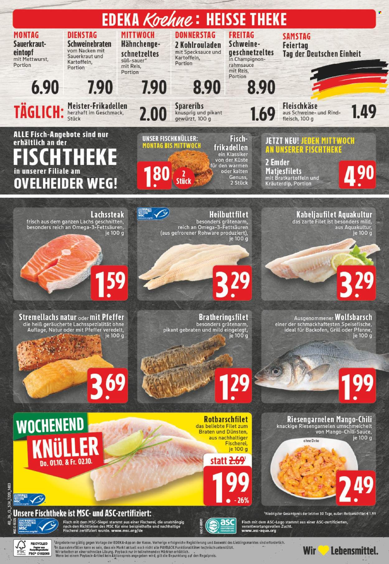 Edeka Prospekte  - 28.9.2026 - 2.10.2026. Seite 26