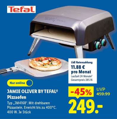 JAMIE OLIVER BY TEFAL® Pizzaofen
