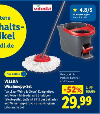 Vileda Wischmopp-Set