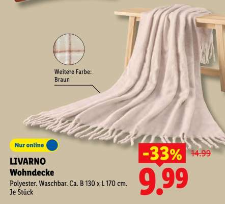 Livarno Wohndecke