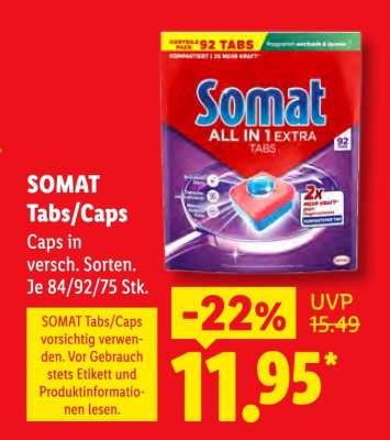 Somat Tabs/ Caps