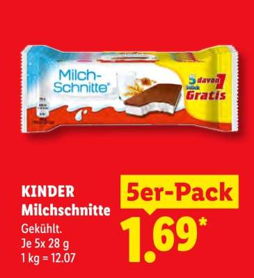 Kinder Milchschnitte