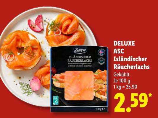 Deluxe ASC Isländischer Räucherlachs