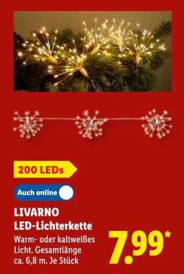 LIVARNO LED-Lichterkette