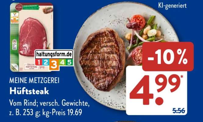 MEINE METZGEREI Hüftsteak