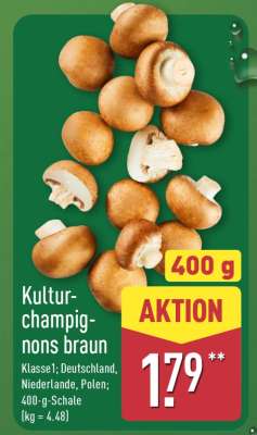 Kultur- champignons braun*