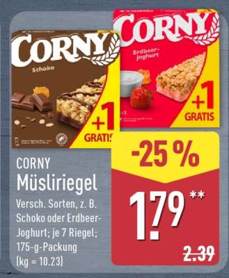 CORNY Müsliriegel
