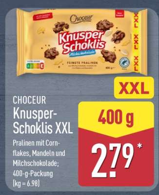 CHOCEUR Knusper-Schoklis XXL