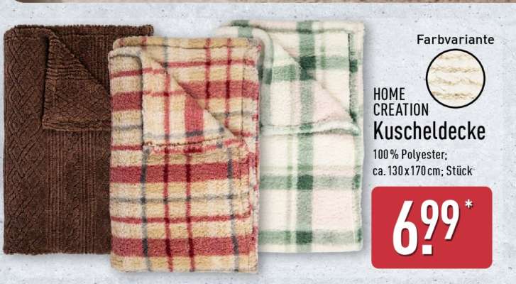 HOME CREATION Kuscheldecke
