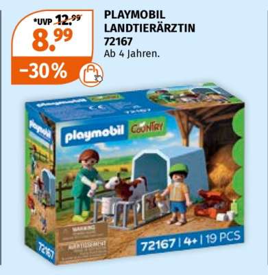 PLAYMOBIL LANDTIERÄRZTIN 72167