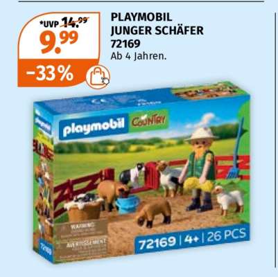 PLAYMOBIL JUNGER SCHÄFER 72169
