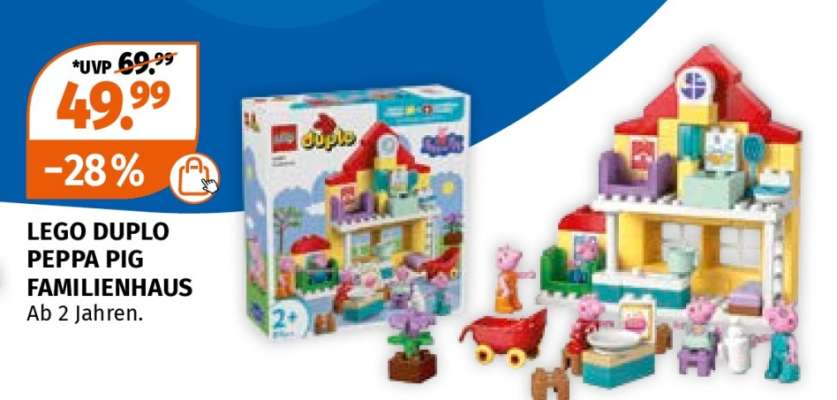 LEGO DUPLO PEPPA PIG FAMILIENHAUS