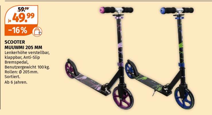 SCOOTER MUUWMI 205 MM