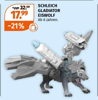 SCHLEICH GLADIATOR EISWOLF