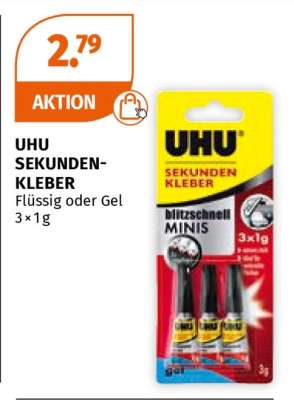 UHU Sekundenkleber