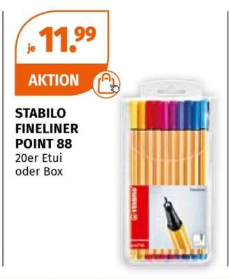 STABILO Fineliner Point 88