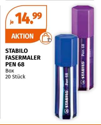 STABILO FASERMALER PEN 68