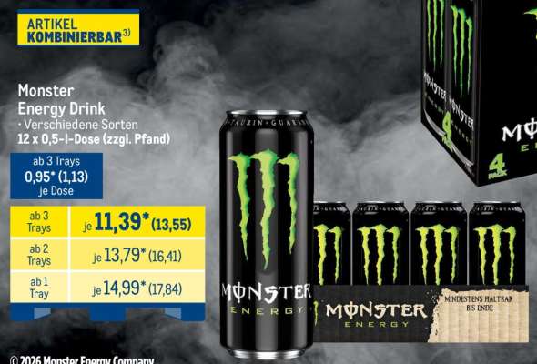 Monster energy drink