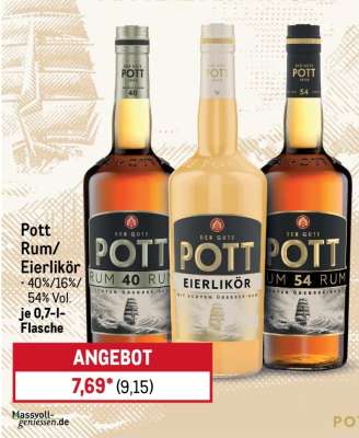 Pott Rum/Eierlikör