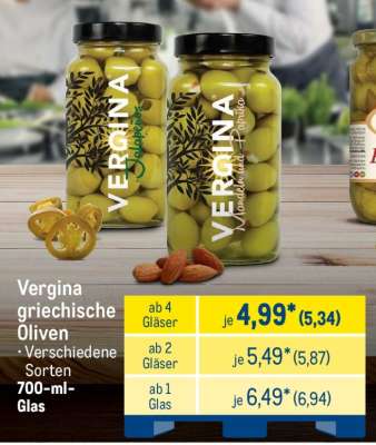 Vergina griechische Oliven