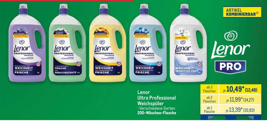 Lenor Ultra Professional Weichspüler