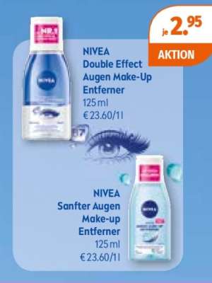 NIVEA Double Effect Augen Make-Up Entferner
