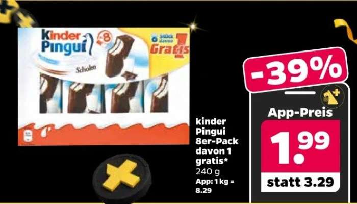 kinder Pingui 8er-Pack