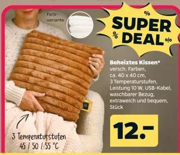 Beheiztes Kissen